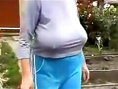 Incredible Homemade clip with Grannies, Russian scenes