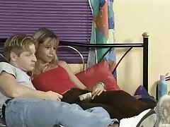 junges paar nahm für porno-video