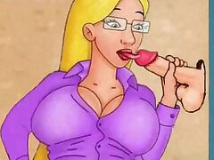 Glory Hole! Animation cartoon!