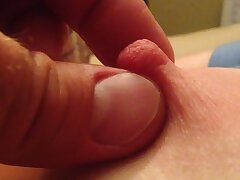 Nipple Up Close-Pinch, Play, Tug ... SEXY WIFE