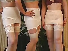 Vintage-Unterwäsche aus dem Dorf Ladies