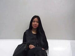 Asian hottie Cumshot beim Casting. Asien-Hottie Cumshot Casting-your-cams.com