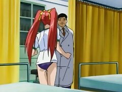 Niedliche anime-coed bekommt Fingersatz pussy. Süß anime coed wird Griff Muschi