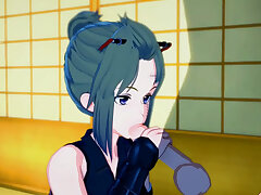 Gintama - Tsukuyo 3D-Hentai. Gintama - Tsukuyo 3D Hentai