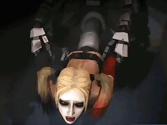 BATMAN-HARLEY QUINN 3D SEX-ZUSAMMENSTELLUNG TEIL 14. Harley Quinn 3D sex compilation Batman Harley saugt Schwänze und fickt wirklich gut, Sie liebt es auch, massive Lasten in den Mund zu nehmen, Sie ist eine echte hottie!!