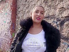 GERMAN SCOUT - REAL CURVY MATURE BERLIN STREET WHORE FU