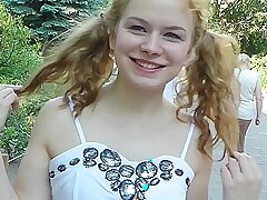 Pigtailed little slut